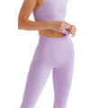 Lilac - Lifestyle - Girlfriend Collective Womens-Ladies Compressive High Rise 7-8 Leggings