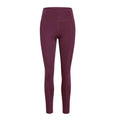 Plum - Front - Girlfriend Collective Womens-Ladies Compressive High Rise 7-8 Leggings