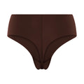 Espresso - Back - Girlfriend Collective Womens-Ladies Bonded High Rise Briefs