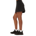 Black - Side - Girlfriend Collective Womens-Ladies Float Cass Front Slit Skort