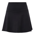 Black - Front - Girlfriend Collective Womens-Ladies Float Flounce Skort