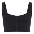 Jet Black - Back - Girlfriend Collective Womens-Ladies Luxe Addison Bra