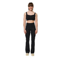 Jet Black - Lifestyle - Girlfriend Collective Womens-Ladies Luxe Addison Bra