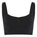 Anthracite - Front - Girlfriend Collective Womens-Ladies Luxe Addison Bra