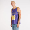 Purple - Side - Amplified Mens Greenthumb Cypress Hill Basketball Jersey