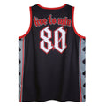 Charcoal - Back - Amplified Mens Live To Win Motorhead Basketball Jersey