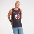 Charcoal - Lifestyle - Amplified Mens Live To Win Motorhead Basketball Jersey