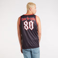 Charcoal - Pack Shot - Amplified Mens Live To Win Motorhead Basketball Jersey