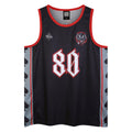 Charcoal - Front - Amplified Mens Live To Win Motorhead Basketball Jersey