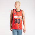 Red - Lifestyle - Amplified Mens Cowboys From Hell Pantera Basketball Jersey