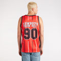 Red - Pack Shot - Amplified Mens Cowboys From Hell Pantera Basketball Jersey