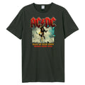 Charcoal - Front - Amplified Unisex Adult Blow Up Your Video AC-DC T-Shirt