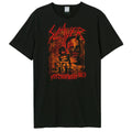 Black - Front - Amplified Unisex Adult Psychopathy Red Slayer T-Shirt