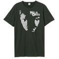 Charcoal - Front - Amplified Unisex Adult Private Eyes Hall & Oates T-Shirt