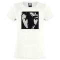 Vintage White - Front - Amplified Womens-Ladies Private Eyes Hall & Oates T-Shirt