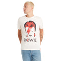 Vintage White - Side - Amplified Unisex Adult Aladdin Sane David Bowie T-Shirt