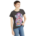 Charcoal - Side - Amplified Womens-Ladies Electric Magic Led Zeppelin T-Shirt