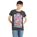 Charcoal - Front - Amplified Womens-Ladies Electric Magic Led Zeppelin T-Shirt