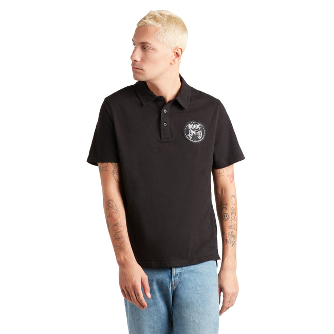 Ac dc 2024 polo shirt