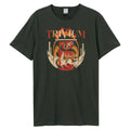 Charcoal - Front - Amplified Unisex Adult Knights Vs Dragons Trivium T-Shirt