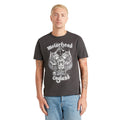 Charcoal - Front - Amplified Unisex Adult England Part 2 Motorhead T-Shirt