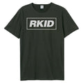 Charcoal - Front - Amplified Unisex Adult Rkid Liam Gallagher T-Shirt