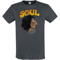 Charcoal - Front - Amplified Mens Soul Music T-Shirt