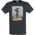 Charcoal - Front - Amplified Mens Keep It Old School T-Shirt