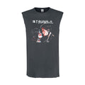 Charcoal - Front - Amplified Mens Three Cheers My Chemical Romance Tank Top