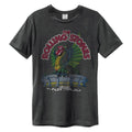 Charcoal - Front - Amplified Unisex Adult US Tour 1972 The Rolling Stones Back Print T-Shirt