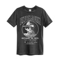 Charcoal - Front - Amplified Unisex Adult Live In Concert Elton John T-Shirt