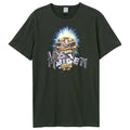 Charcoal - Front - Amplified Unisex Adult Chomp Iron Maiden T-Shirt