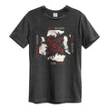 Charcoal - Front - Amplified Unisex Adult Blood Sugar Sex Magik Red Hot Chili Peppers T-Shirt