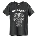 Charcoal - Front - Amplified Unisex Adult Hiro Motorhead T-Shirt