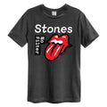 Charcoal - Front - Amplified Unisex Adult No Filter The Rolling Stones T-Shirt