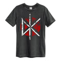 Charcoal - Front - Amplified Unisex Adult Dead Kennedys Logo T-Shirt