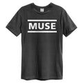 Charcoal - Front - Amplified Unisex Adult Muse Logo T-Shirt