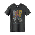 Charcoal - Front - Amplified Unisex Adult Bullet The Blue Sky U2 T-Shirt