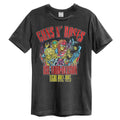 Charcoal - Front - Amplified Unisex Adult Use Your Illusion Guns N Roses T-Shirt