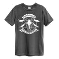 Charcoal - Front - Amplified Unisex Adult Pure American Metal Lamb Of God T-Shirt