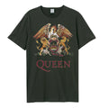 Charcoal - Front - Amplified Unisex Adult Royal Crest Queen T-Shirt