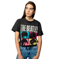 Charcoal - Back - Amplified Unisex Adult Hard Days Night The Beatles T-Shirt