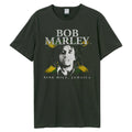 Charcoal - Front - Amplified Unisex Adult Bob Marley T-Shirt