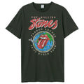 Charcoal - Front - Amplified Unisex Adult Voodoo Lounge Tour The Rolling Stones T-Shirt