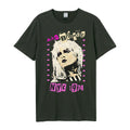 Charcoal - Front - Amplified Unisex Adult Aka Blondie T-Shirt