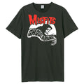 Charcoal - Front - Amplified Unisex Adult Ghoularama Misfits T-Shirt