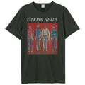 Charcoal - Front - Amplified Unisex Adult Buildings And Food Talking Heads T-Shirt