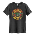 Charcoal - Front - Amplified Unisex Adult Neon Sign Guns N Roses T-Shirt