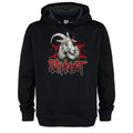 Black - Front - Amplified Unisex Adult Goat Slipknot Hoodie