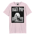 Pink - Front - Amplified Unisex Adult Pop On Stage Iggy Pop T-Shirt